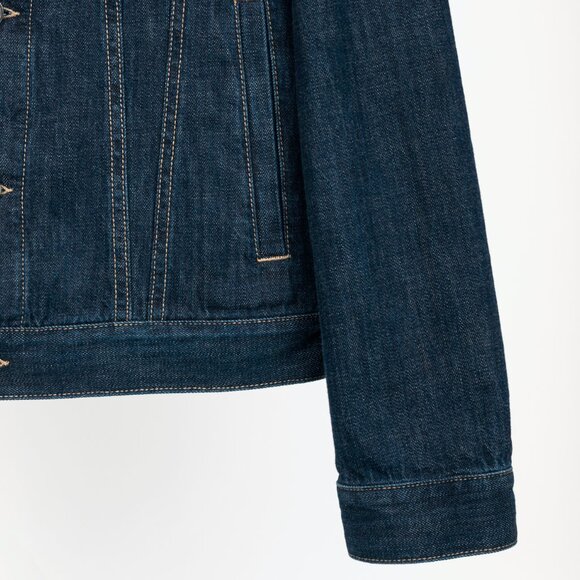 Brunello Cucinelli SS22 Blue Cotton-Denim Jean Jacket - Picture 9 of 16